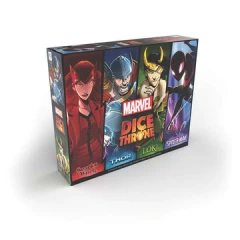 Marvel Dice Throne 4 Hero Box Set (Loki, Thor, Spider-Man, & Scarlet Witch)